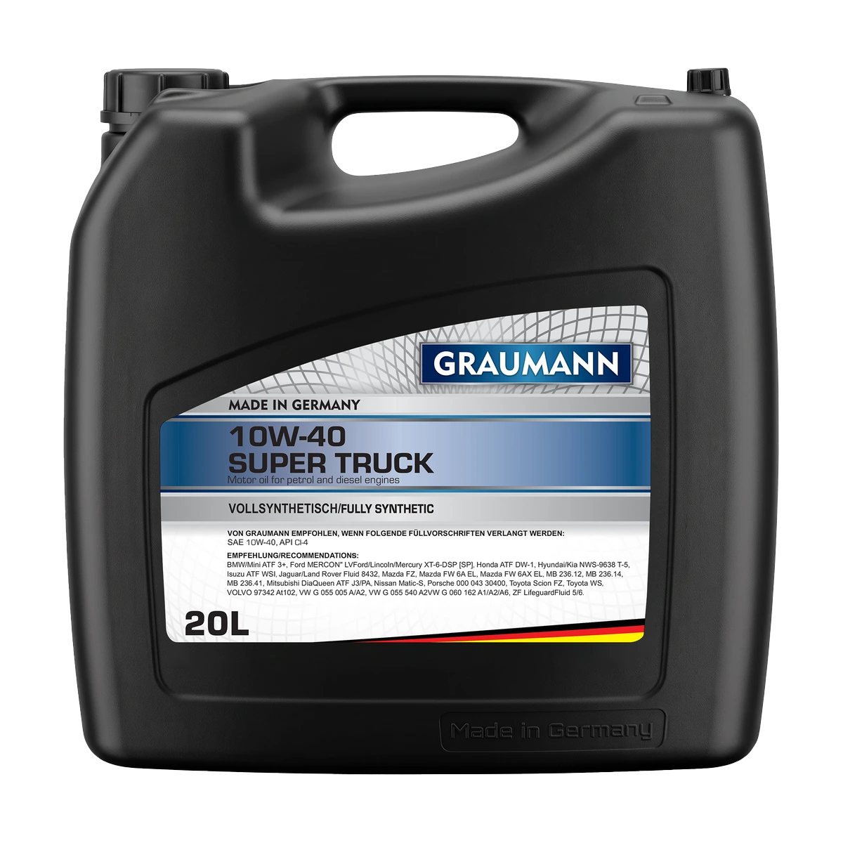 GRAUMANN 10W-40 Super Truck — 20 L canister