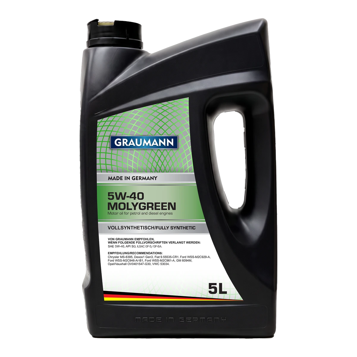 GRAUMANN 5W-40 Molygreen — 5 L canister